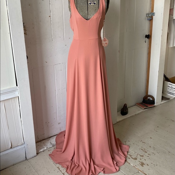 Show Me Your MuMu Jenn Maxi Formal Dress Rustic Mauve - Picture 3 of 13